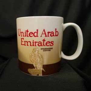 United Arab Emirates Starbucks Mug Icon Series 16oz Ceramic (New) with sticker